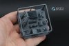 Quinta Studio QD+48618 Fairey Barracuda Observer Station 3D-Printed & coloured Interior on decal paper (Trumpeter) (with 3D-printed resin parts) 1/48